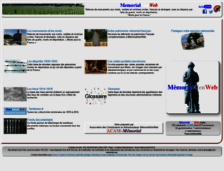 memorialgenweb.org screenshot