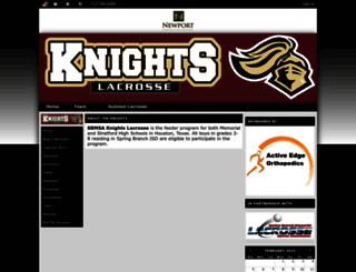 memorialknights.com screenshot