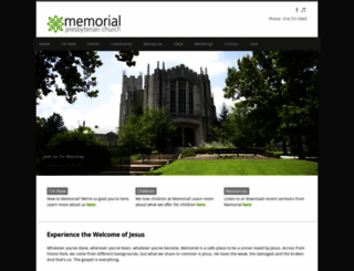 memorialpca.org screenshot