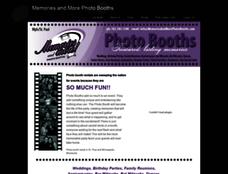 memoriesandmorephotobooths.com screenshot