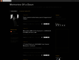 memoriesofadaun.blogspot.com screenshot