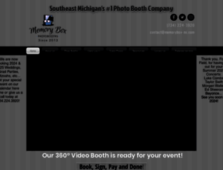 memorybox-mi.com screenshot