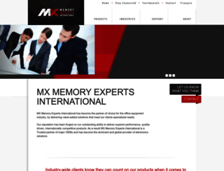 memoryexpertsinc.com screenshot