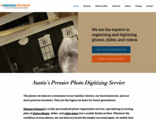 memoryforward.com screenshot