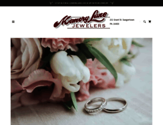 memorylanejewelers.com screenshot