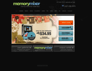 memorymixer.com screenshot