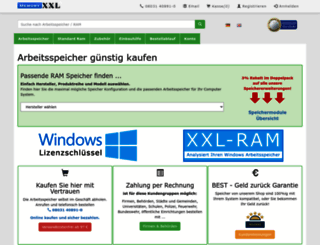 memoryxxl.net screenshot