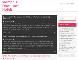 memphis-downtown-hotels.com screenshot