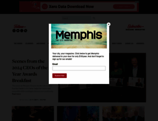 memphismagazine.com screenshot