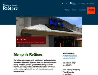 memphisrestore.com screenshot