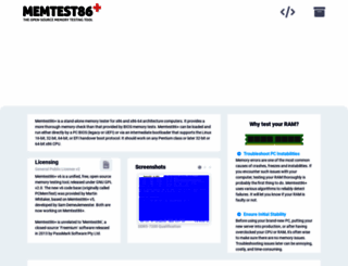 memtest.org screenshot