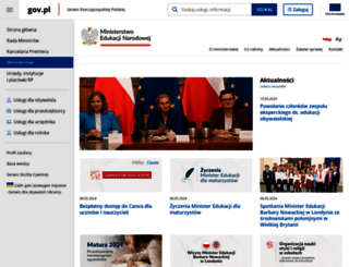 men.gov.pl screenshot