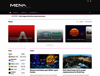 mena.news screenshot