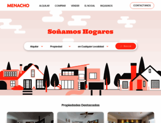 menacho.com.ar screenshot