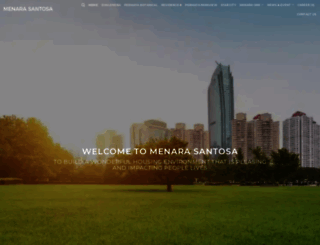 menarasantosa.com screenshot