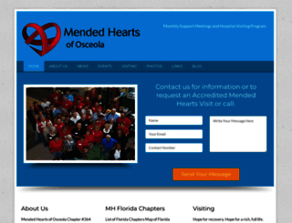 mendedhearts-osceola.org screenshot