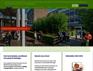 mendelcollege.nl screenshot