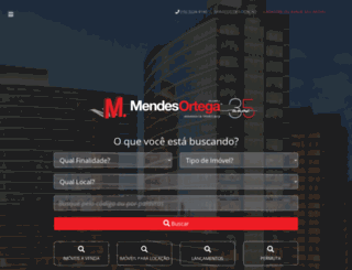 mendesortega.com.br screenshot