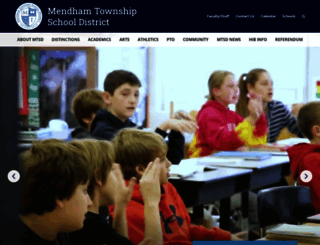 mendhamtwp.org screenshot