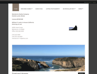 mendocinorealtycompany.com screenshot