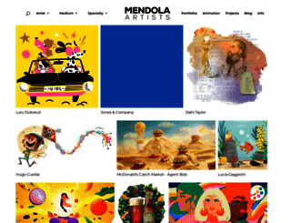 mendolaart.com screenshot