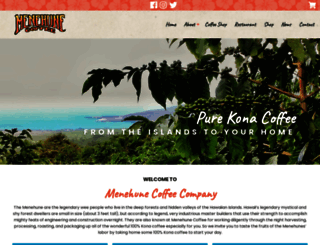 menehunecoffee.com screenshot