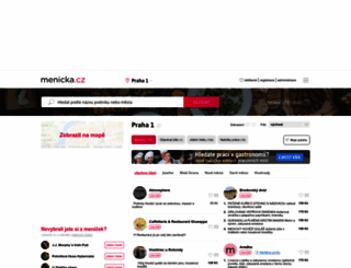 menicka-online.cz screenshot