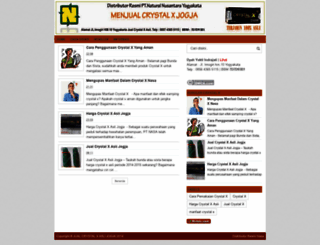 menjualcrystalxjogja.blogspot.com screenshot