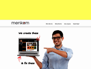 menkom.com.au screenshot