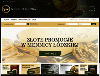mennica-lodzka.pl screenshot