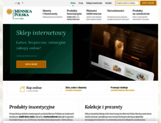 mennica.com.pl screenshot
