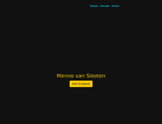 mennovanslooten.nl screenshot