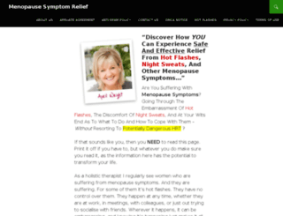 menopause-symptom-relief.com screenshot