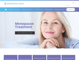 menopausecoach.com screenshot