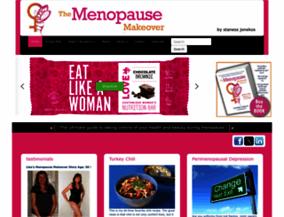 menopausemakeover.com screenshot