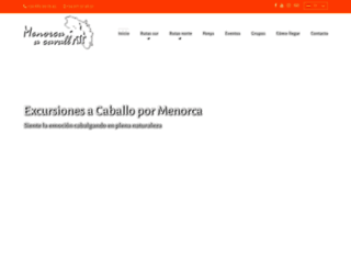 menorcaacavall.com screenshot