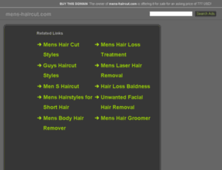 mens-haircut.com screenshot