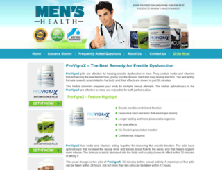 menshealthherbalpharmacy.com screenshot