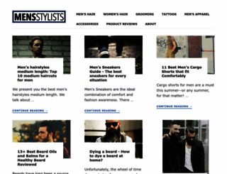 menstylists.com screenshot