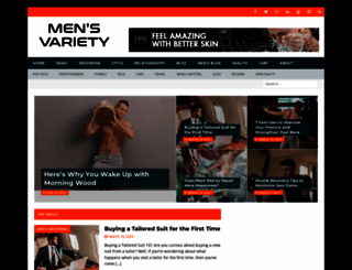 mensvariety.com screenshot