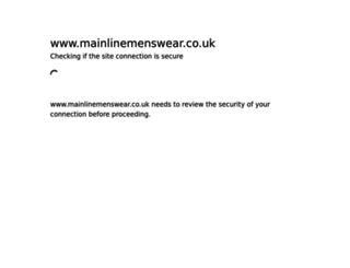 menswear.mainlinemenswear.co.uk screenshot