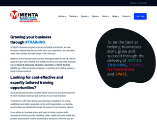 menta.org.uk screenshot