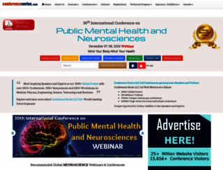 mental-health.neurologyconference.com screenshot