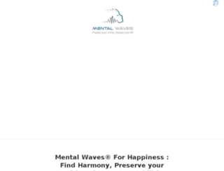 mental-waves-for-happiness.com screenshot