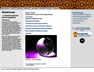 mentalarcade.com screenshot