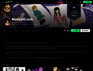 mentalcrash.deviantart.com screenshot