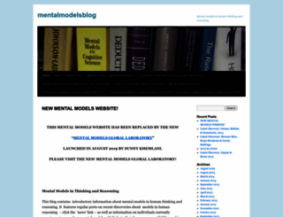 mentalmodelsblog.wordpress.com screenshot