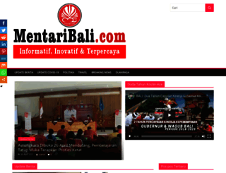 mentaribali.com screenshot