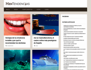 mentendencias.com screenshot