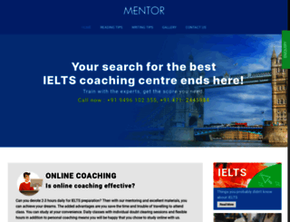 mentor-ielts.com screenshot